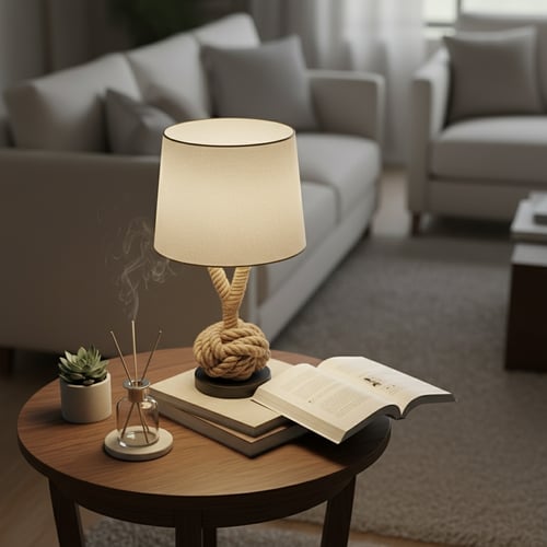 ابجورة طاولة مكتبية حبل بشكل انيق