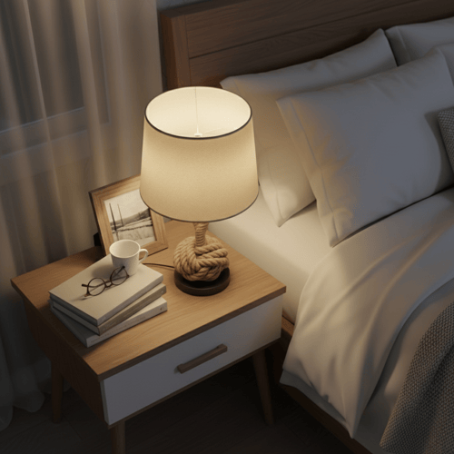 ابجورة طاولة مكتبية حبل بشكل انيق