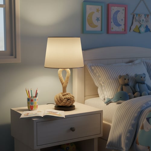 ابجورة طاولة مكتبية حبل بشكل انيق