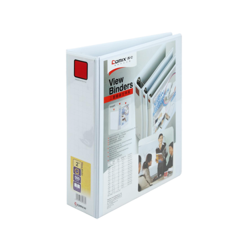 ملف أبيض حلقتين 2 إنش كوميكس | COMIX White 2-Ring...