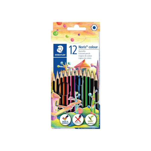 ألوان خشبية 12 لون ستيدلر | Wooden Colored Pencils...