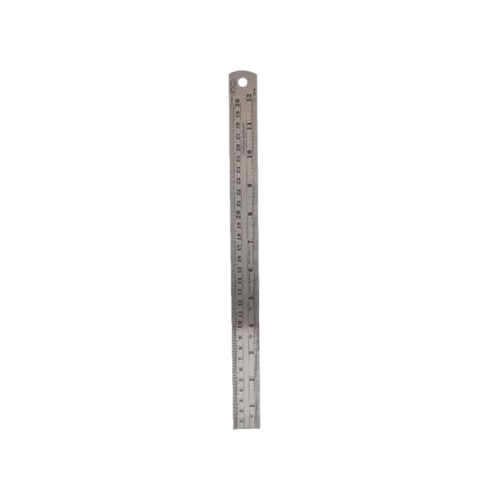 مسطرة حديد 30 سم روكو | 30cm Metal Ruler ROCO