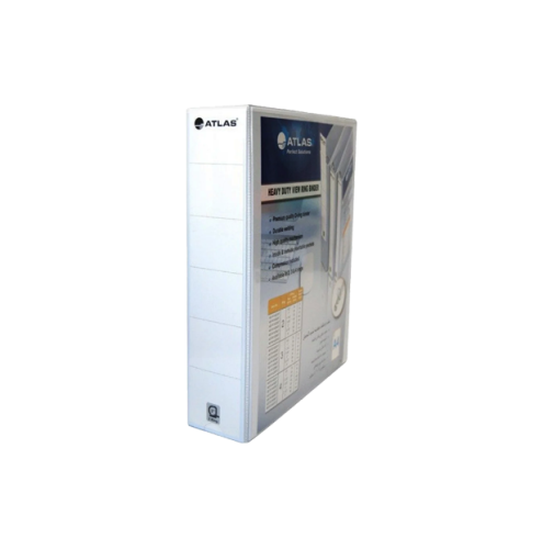 ملف أبيض حلقتين 2.5 إنش أطلس | ATLAS White 2-Ring...