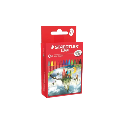ألوان شمعية 24 لون ستيدلر | Wax Crayons, 24 Colors...