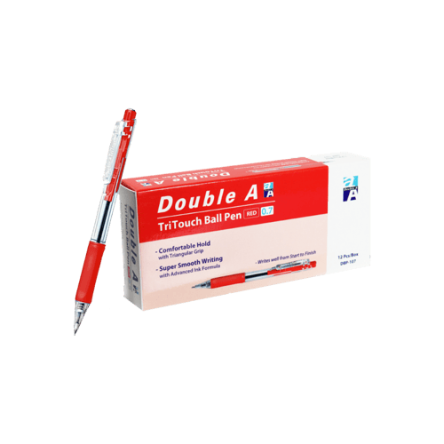 قلم جاف دبل ايه سيلك أزرق | DOUBLE A SILK Ball Pen...