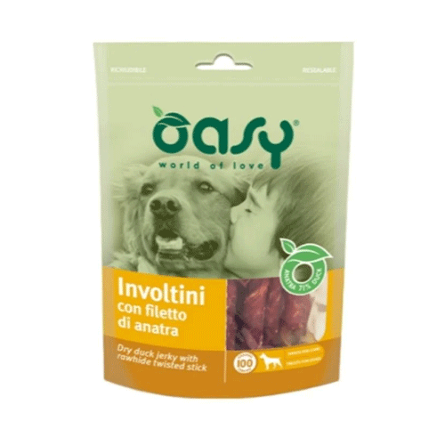 أوسي – مكافآت كلاب لفائف فيليه البط 100 جم