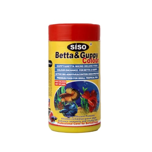 سيسو طعام سمك الفايتر الملون 40 غ غذاء صحي يعزز ال...