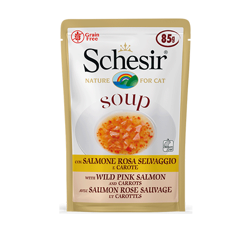 شيزر شوربة السالمون والجزر 85 غرام