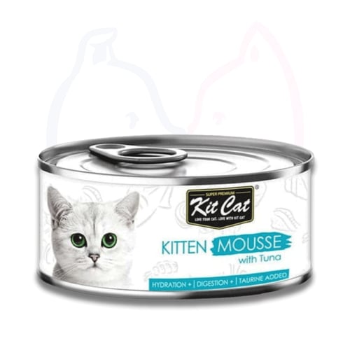 كت كات معلبات مهروس للقطط صغيرة مع التونا 80غ