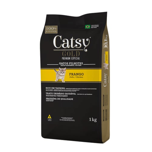 كاتسي جولد بريميوم طعام قطط صغيرة بنكهة الدجاج – 1...