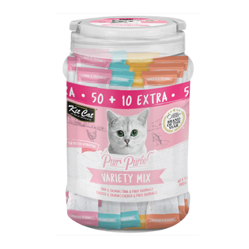 كت كات مكافآت قطط تشكيلة متنوعة 60×15 جم