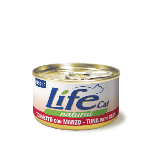 لايف كات طعام رطب للقطط بتونة مع أسماك المحيط | 85...