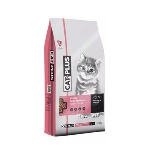 كات بلس طعام جاف بالدجاج والأنشوجة للقطط الصغيرة 1...