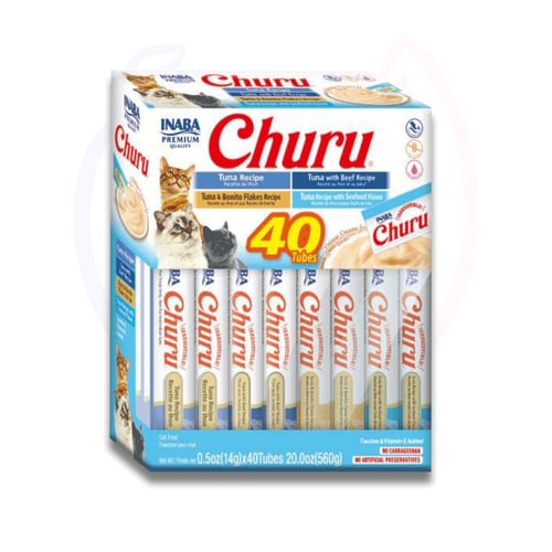 اينابا تشورو تونا متنوع 40 ظرف × 14غ