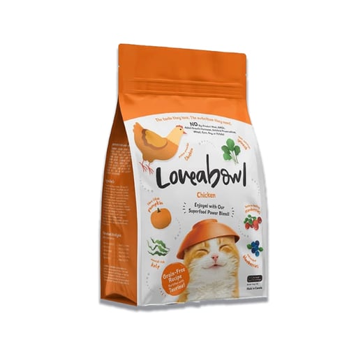 لاف اباول - طعام قطط بالدجاج والسوبرفوود - 4 كجم