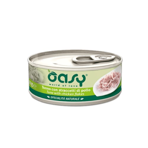 أوسي طعام رطب للقطط بالتونة وشرائح الدجاج 70 غرام