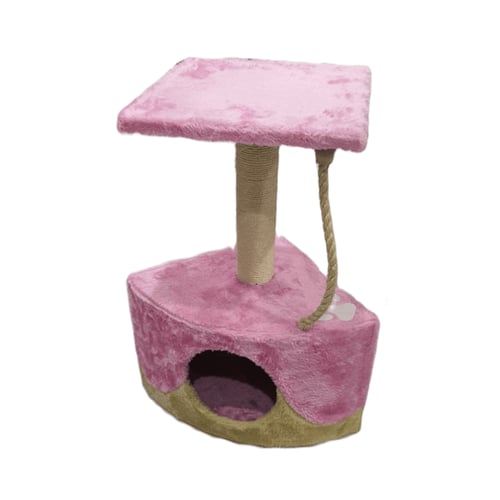 خداشة وبيت للقطط – برج قطط مريح للعب والنوم