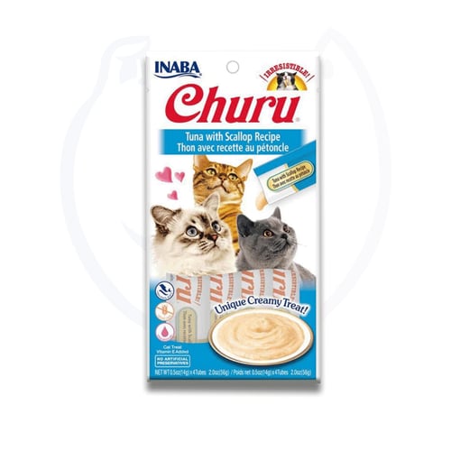 اينابا تشورو هريسة تونا مع محار 4×14غ