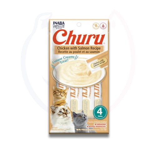 اينابا تشورو دجاج مع سالمون 4×14غ