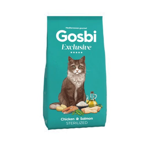 جوسبي إكسكلوسيف طعام قطط بالغة معقمة بالدجاج والسل...