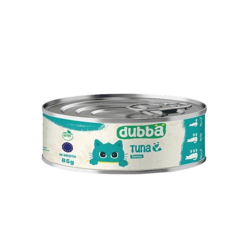 دوبا طعام رطب للقطط البالغة تونة بالمرق | 85 غ
