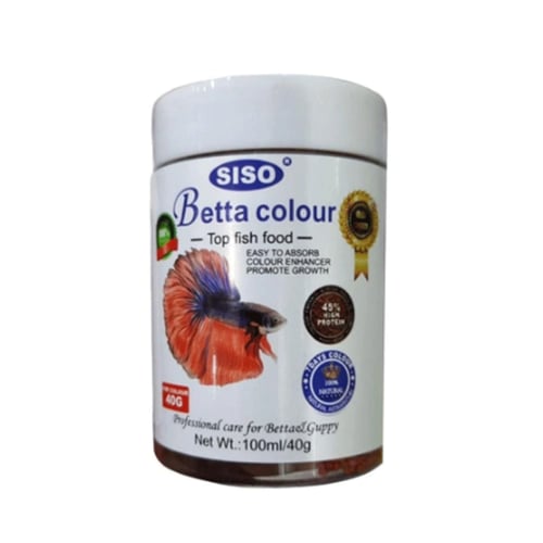 سيسو طعام سمك الجوبي والفايتر 100 مل