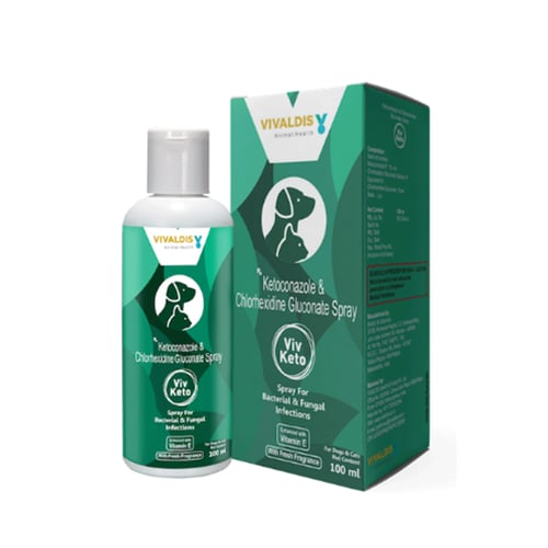 فيف كيتو سبري رذاذ مضاد للفطريات والبكتيريا للقطط...