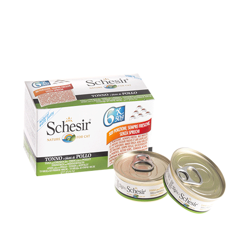 شيزر فيليه التونا والدجاج بالجيلي 6×50غ | طعام رطب...