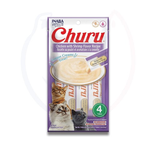 اينابا تشورو هريسة دجاج مع جمبري 4×14غ