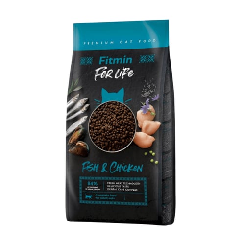 فيتمن طعام جاف متكامل للقطط البالغة بالسمك والدجاج...