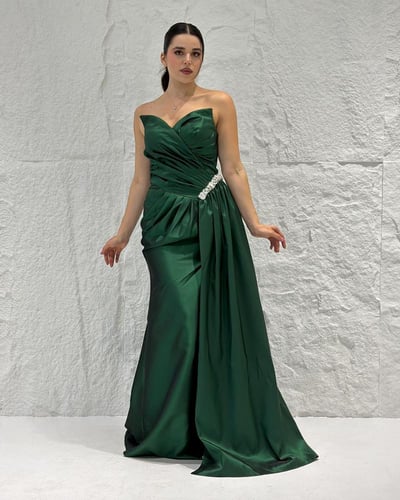 فستان سهرة تركي كت