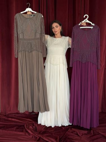 Luxurious dress, stylish
