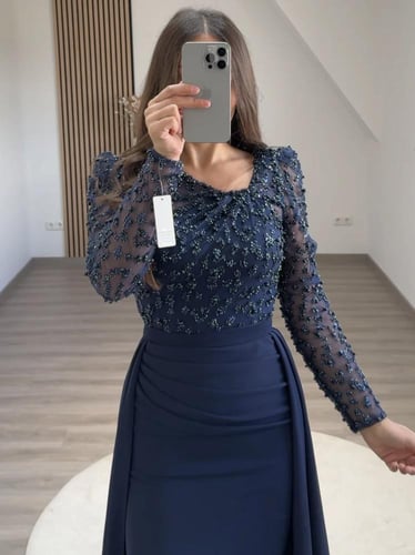 فستان سهرة شك