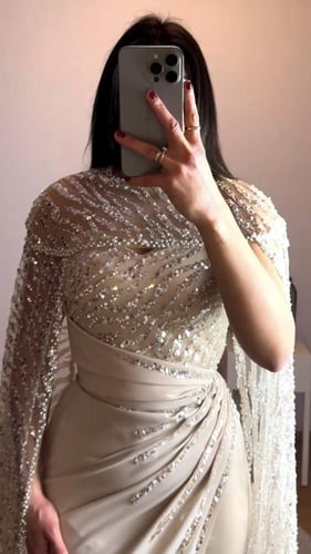 فستان سهرة شك