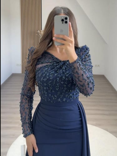 فستان سهرة شك