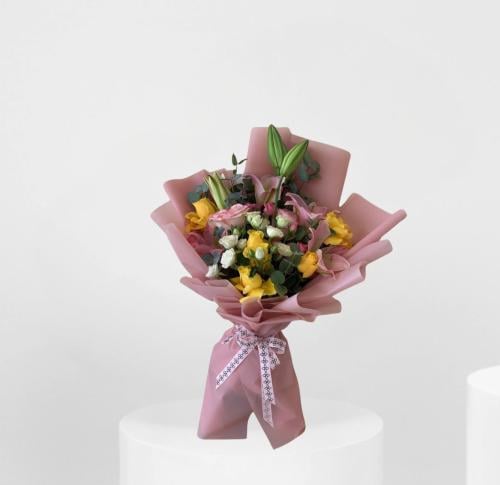 بوكية الزهور الربيعي