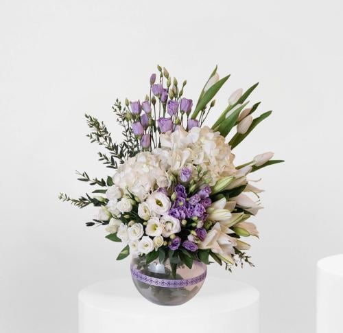 فازة الزهور الراقية