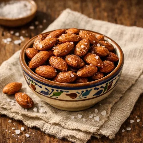 لوز امريكي مالح 1KG