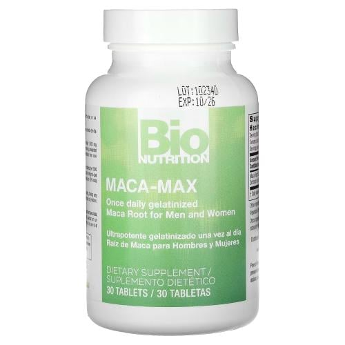 بيو نوتريشن‏, Maca-Max ، للرجال والنساء ، 1،000 ملجم ، 30 قرصًا
