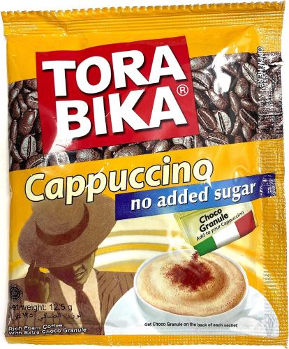 Tora Beeka coffee cappuccino without added sugar 12.5 grams (one-piece package)