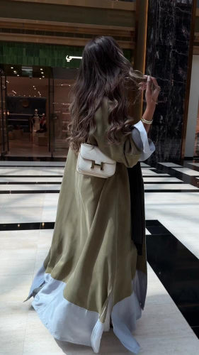 عباية حريرA0129 مغسول