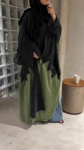 عباية لورين A0141 ثلاثية الألوان