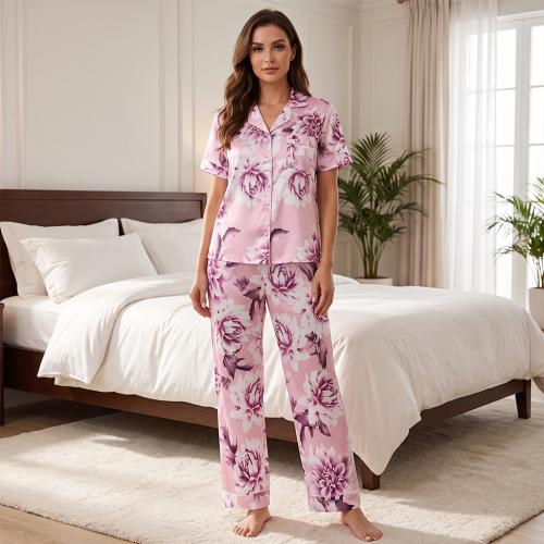 Signature Satin Half Sleeve Pajamas