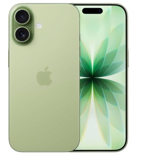 أيفون17 الذاكرة256GB اللون تيفاني(أخضر)