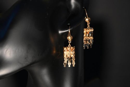 حلق رمش العروس عيار 21