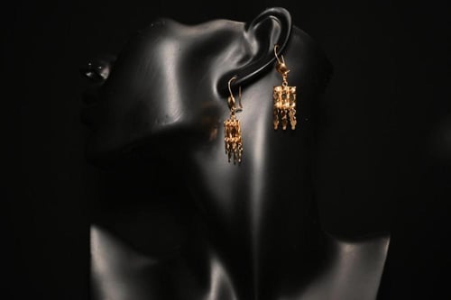 حلق رمش العروس عيار 21