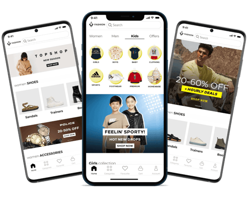 إنشاء تطبيق لمتجرك الالكتروني