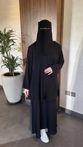 جاكيت العباية بدون اكمام