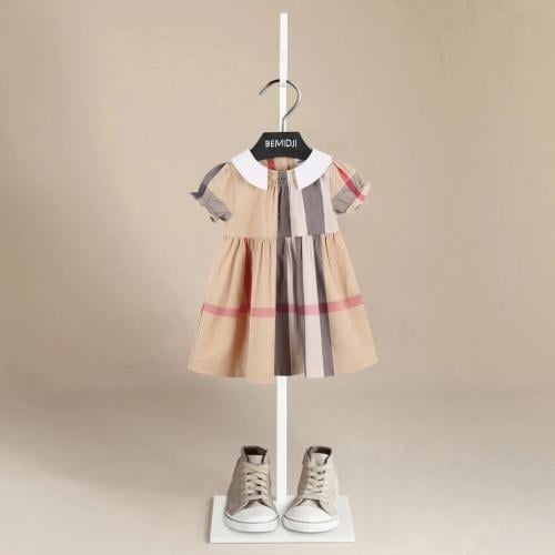 فستان بناتي مقلم