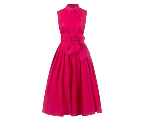 فستان طويل سادة